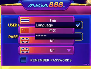 Mega888 game language