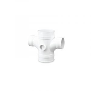 CEW SIN UPVC Reducing Cross Tee