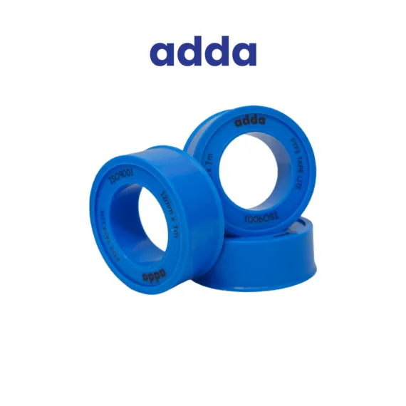 ADDA Lite PTFE sealant tape 12mm x 15m standard plumber tape for home repair and daily plumbing use